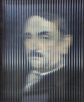 1895年，木板油画，40x50cm，2019，林林峰
