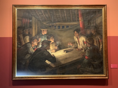 《前夜》 140×181.5cm 布面油彩 1961

中国美术馆藏
