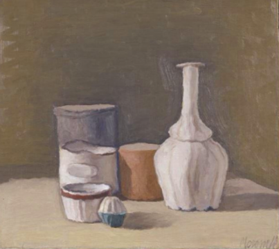 《静物》 41.4×46.1cm 布面油画 1950-1951
