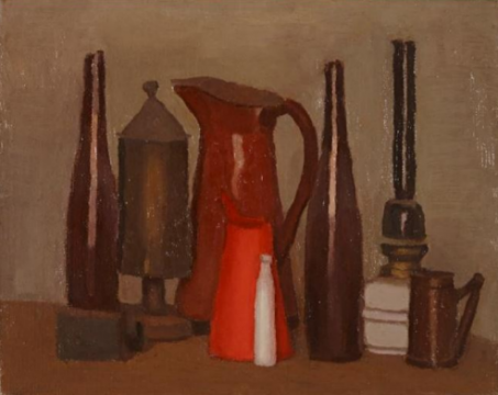 《静物》 29.8×37.6cm 布面油画 1938
