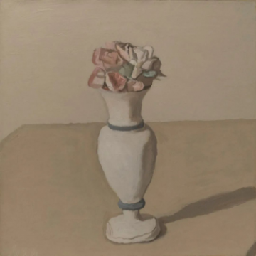 《花卉》 45.8×46cm 布面油画 1952
