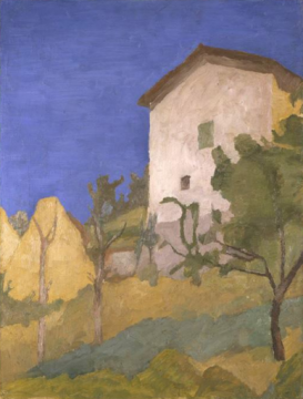 《风景》  61.7×46.8cm 布面油画 1928
