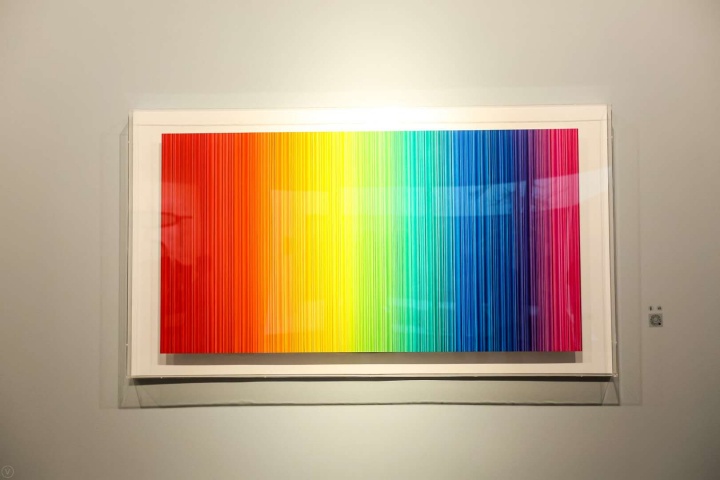 杭春晖 《彩虹2020-1》 83×157cm 纸本设色 2020
