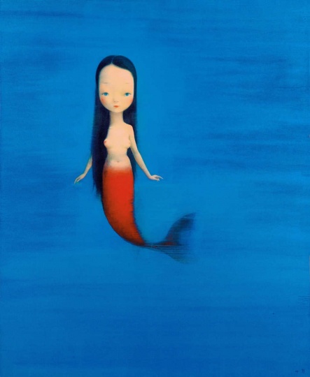 刘野 《美人鱼》 220×180cm 油彩画布 2004

成交价：1081.7万元

2007纽约苏富比
