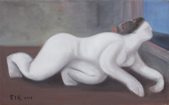 宫立龙《白》33x53cm 布面油画 2006
宫立龙《白》33x53cm 布面油画 2006