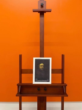 胡安·阿劳约 《伦勃朗51岁时的肖像》 30×21cm 布面油画 2020
