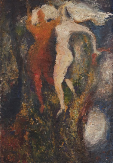 《秋日的舞蹈》 88×63cm 布面油画 1982
