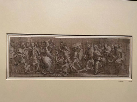 佩里诺•德尔•瓦加(1501 至 1547 年） 《骑兵战与献祭》
