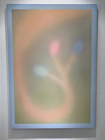 KennaXu画廊带来的艾琳娜·伯克纳作品已售罄，图为艾琳娜·伯克纳 《无题（外星球的幼苗）》，已售
