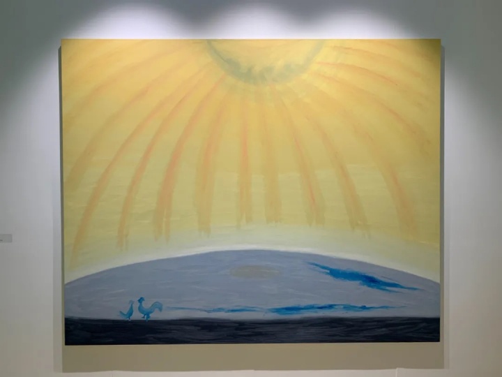 红树林画廊展位最贵来自恩佐·库奇60多岁时的创作，90万元左右
