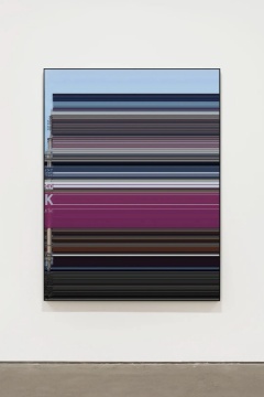 《无题 No. 11》199 × 152 × 5 cm  数码打印并裱于铝板  2018
