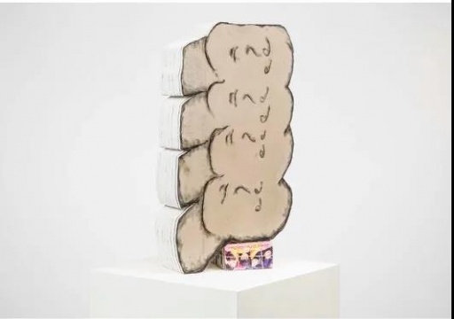 丸山太郎 《感官与波普》166×35×35cm（3parts）雕塑 2020
