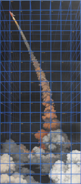 《密闭空间》360 × 160 cm（120×160 3联幅）布面油彩、丙烯  2014
