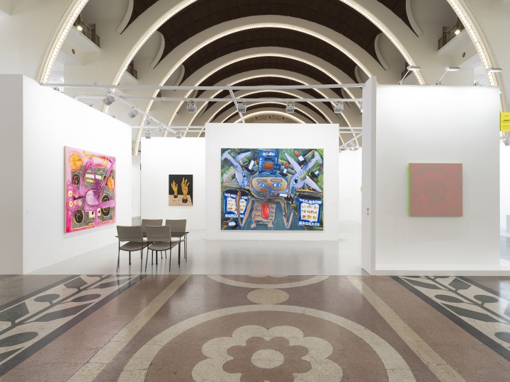 
卓纳画廊ART021展览现场，2021年，图片由卓纳画廊提供

