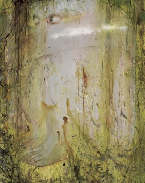 《照亮夜色无垠 VII》 180x180cm  丙烯画布 2008

