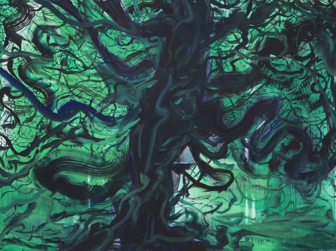 《树 #57》150 x 200 cm&nbsp;油画棒 布面油画 2022

&nbsp;

&nbsp;
