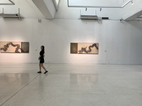 “谭军：观沙岭”展览现场 索卡艺术中心 北京 2022

