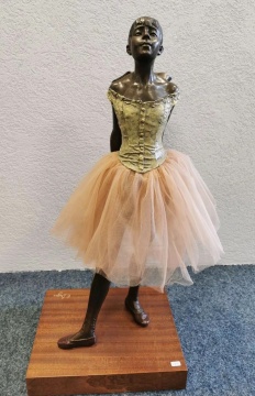 《十四岁的小芭蕾舞演员》

爱德华·德加

铜

66x36x27cm

19世纪

行空间
