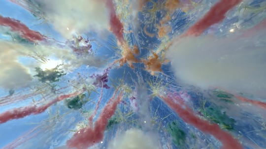 蔡国强（2020年），《梦游紫禁城》作品静帧。图片由蔡工作室提供。
