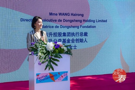 王海榕东升控股集团执行总裁、东升公益基金会创始人、尚榕美术创始人