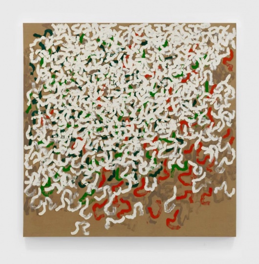 
《无题》197.2×196.9cm  经绷制的亚麻布面油画 约1963
2023年台北当代艺术博览会，卓纳画廊
