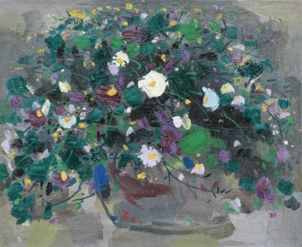 
LOT 2241

吴冠中《花卉》53×65cm 布面油画 1992年作


估价：CNY 6,500,000 - 8,500,000


