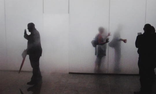 
安东尼·葛姆雷《盲光》
320×978.5×856.5cm  
日光灯、水、加湿设备、低碳钢化玻璃和铝  2007
©艺术家


