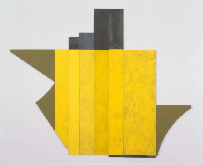 梅瑞尔·瓦格纳 《野花》 61×74 1/2英尺 钢铁、防锈漆 2006
