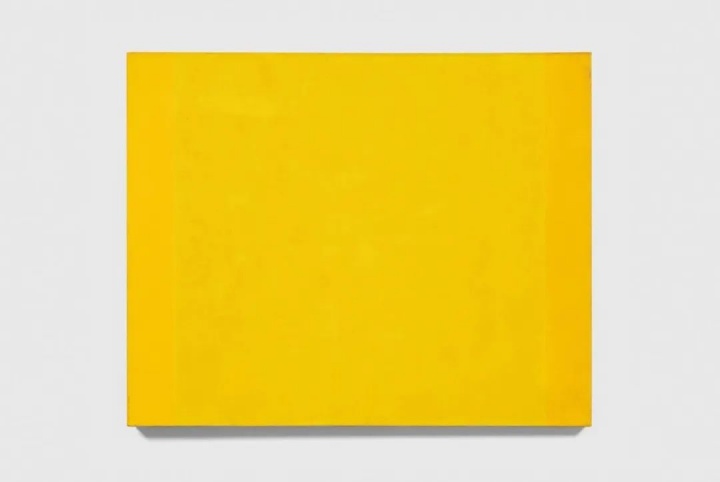 梅瑞尔·瓦格纳 《3种镉黄色》 32×40英寸 布面油画 2002​