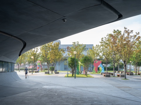 刘毅-《家园》《花月》《椿树》©️上海城市空间艺术季，摄影田方方
