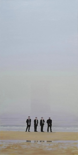 《海市蜃楼》 240×120cm 布面油画 2021
