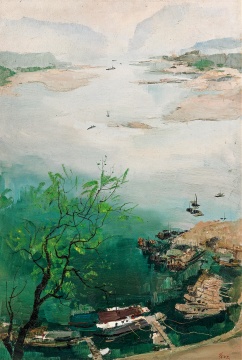 吴冠中《嘉陵江》95×65 cm布面油画 1979年作
CNY 15,000,000-25,000,000
