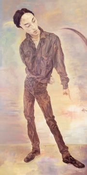 毛焰《灰的玫瑰—马余的青年时代》200×100 cm 布面油画 1996年作
CNY 7,000,000-12,000,000
