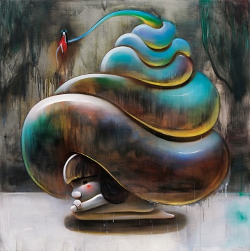 陈可《蜗牛的家》214.6×214.6 cm 布面油画 2006年作
CNY 2,000,000-3,000,000
