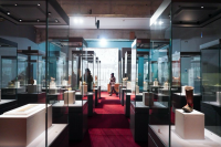 文明的融合“驼铃声响——丝绸之路艺术大展”在北京民生现代美术馆开幕