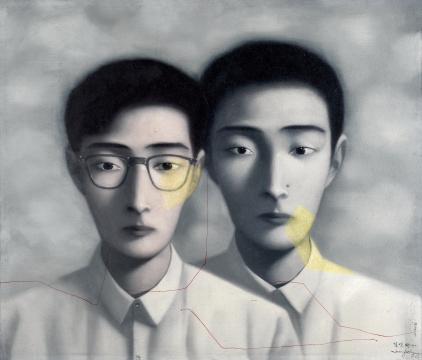 
张晓刚（B.1958）

血缘——大家庭：同志

1997年作

布面油画

84.5×99 cm


CNY 6,000,000 - 8,000,000



