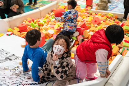 第二届“无限城市”儿童艺术节展览现场
第二届“无限城市”儿童艺术节展览现场
