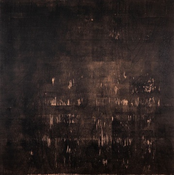王绮彪 编号03334 五合板、油墨 122cm×122cm 2022年
王绮彪 编号03334 五合板、油墨 122cm×122cm 2022年