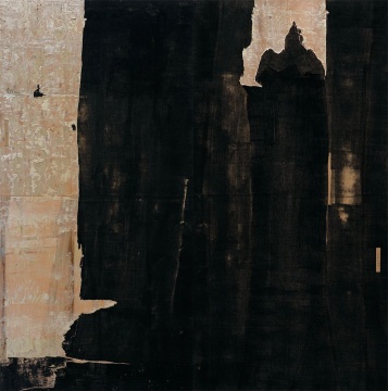 王绮彪 编号03254 五合板、油墨 244cm×122cm×2 2020年
王绮彪 编号03254 五合板、油墨 244cm×122cm×2 2020年