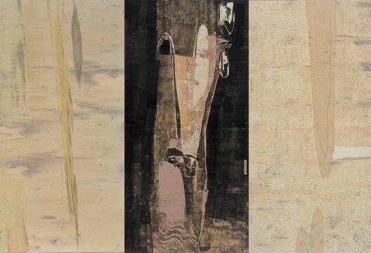 王绮彪 编号03180 五合板、油墨 244cm×122cm×3 2017年
王绮彪 编号03180 五合板、油墨 244cm×122cm×3 2017年