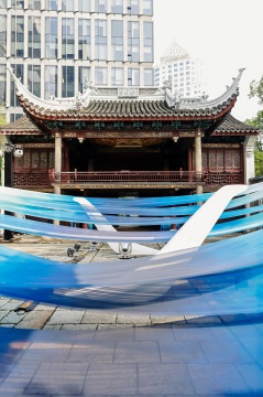一次在中间地带的探索 ——吴文博“撇捺之间”上海展览开幕 一次在中间地带的探索 ——吴文博“撇捺之间”上海展览开幕