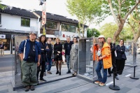 苏州古城首次国际公共艺术季正在进行中，