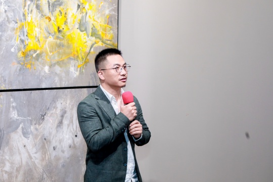 策展人郭赟致辞
策展人郭赟致辞