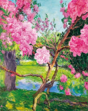 LOT 2053
周春芽(B.1955)
瘦西湖边的那棵桃树
2019年作 亚麻布油画
150×120 cm
签 名:2019 周春芽 Zhou Chunya
税:此件作品的交接地点为中国香港,具体信息请联系北京永乐国际拍卖有限公司现当代艺术部工作人员。
CNY 2,600,000 - 3,600,000
LOT 2053
周春芽(B.1955)
瘦西湖边的那棵桃树
2019年作 亚麻布油画
150×120 cm
签 名:2019 周春芽 Zhou Chunya
税:此件作品的交接地点为中国香港,具体信息请联系北京永乐国际拍卖有限公司现当代艺术部工作人员。
CNY 2,600,000 - 3,600,000