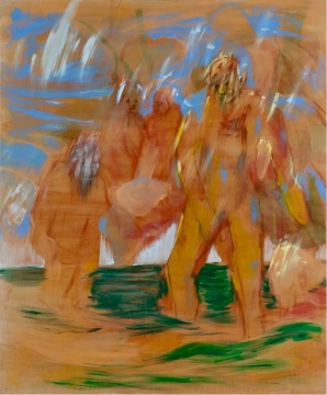 世界尽头
布面丙烯 综合材料
180x150cm
2025
世界尽头
布面丙烯 综合材料
180x150cm
2025