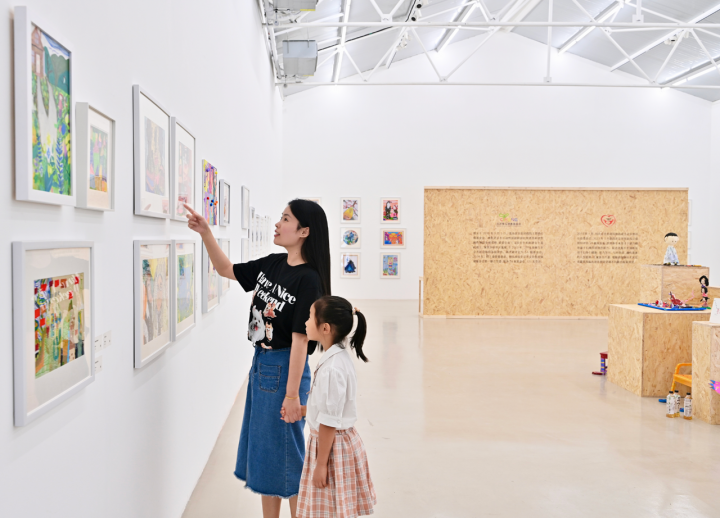 “松子计划”展览现场
