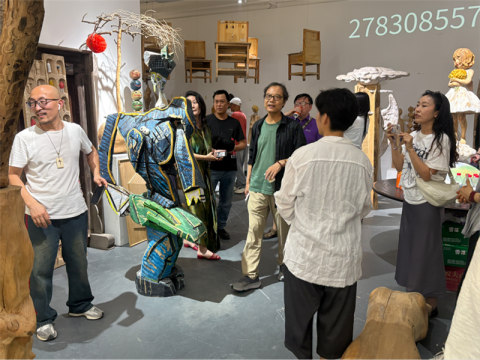 徐长远新展“凿像”开幕 邀请公众参与探索自我形象的永恒表达