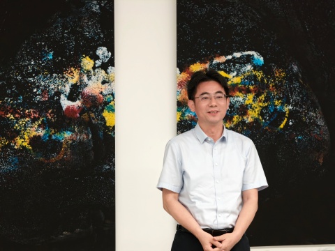 彭烨峰先生在展览开幕致辞
彭烨峰先生在展览开幕致辞