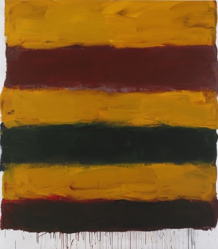流泪的歌 ,肖恩·斯库利,2015 年,215.9×190.5cm,铝板油彩,中央美术学院美术馆藏
流泪的歌 ,肖恩·斯库利,2015 年,215.9×190.5cm,铝板油彩,中央美术学院美术馆藏