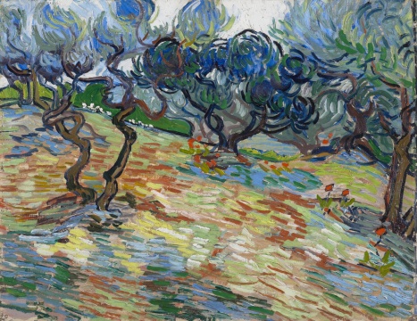 
Artist: Vincent van Gogh
Title: Olive Trees
National Galleries of Scotland collection. Photo, National Galleries of Scotland


